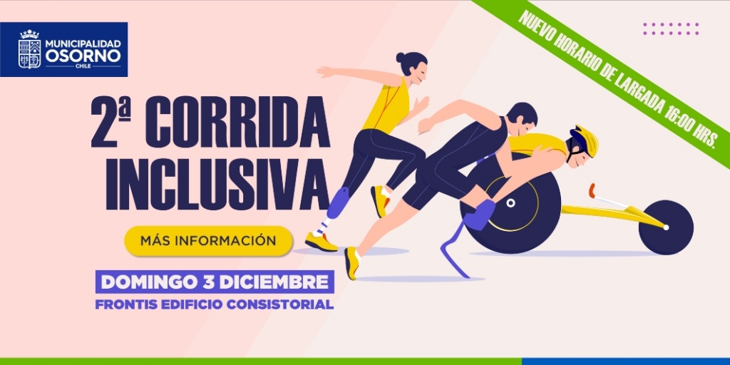 Segunda Corrida Familiar Inclusiva Información Aquí 